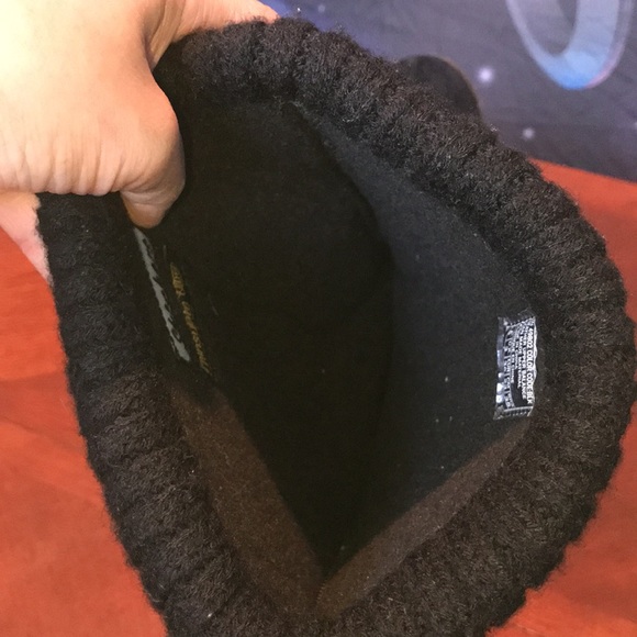 Skechers black leather winter boots shoes size 6 - Picture 4 of 16